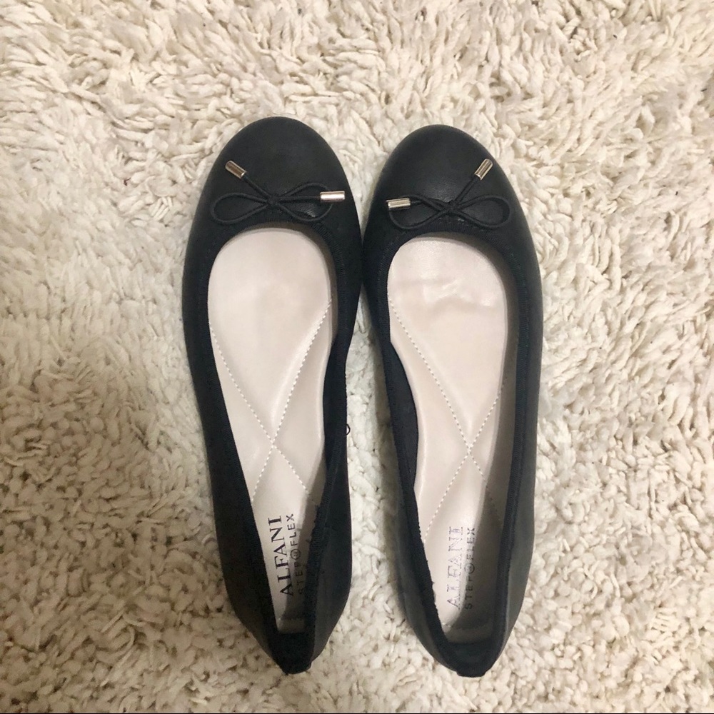 Alfani Genuine Leather Ballet Flats NEVER WORN